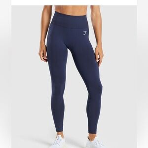 Gymshark Deep Blue High-Waisted Leggings